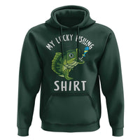 Lucky Fishing Hoodie Funny Fisherman Fish Lovers - Wonder Print Shop