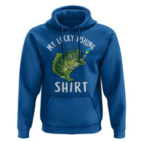 Lucky Fishing Hoodie Funny Fisherman Fish Lovers - Wonder Print Shop