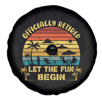 Retirement 2026 Spare Tire Cover Officially Retired Let The Fun Begin Retro