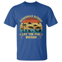 Retirement 2026 T Shirt Officially Retired Let The Fun Begin Retro