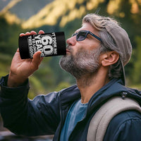 Funny 60th Birthday 4 in 1 Can Cooler Tumbler It Took Me 60 Years To Look This Good Vintage Retro