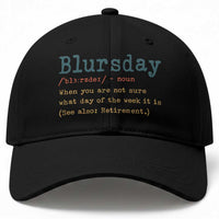 Funny Retired Baseball Cap Blursday Retirement Definition Gag Gifts