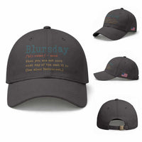 Funny Retired Baseball Cap Blursday Retirement Definition Gag Gifts