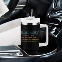Funny Retired Tumbler With Handle Blursday Retirement Definition Gag Gifts