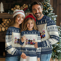 Labrador Retriever Americas 250th Anniversary Ugly Christmas Sweater 4th July US 250 Years Of Freedom Dog Lovers 1776 2026