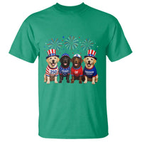 Labrador Retriever Americas 250th Anniversary T Shirt 4th July US 250 Years Of Freedom Dog Lovers 1776 2026