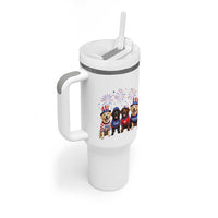 Labrador Retriever Americas 250th Anniversary Tumbler With Handle 4th July US 250 Years Of Freedom Dog Lovers 1776 2026