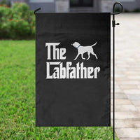 Funny Labrador Dad Garden Flag The Lab Father Fathers Day Gifts For Dog Lovers Dad