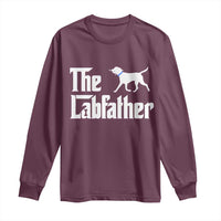 Funny Labrador Dad Long Sleeve Shirt The Lab Father Fathers Day Gifts For Dog Lovers Dad