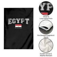 Vintage Egypt Garden Flag Distressed Flag Patriotic Football Fan Pride Gift for Egyptians