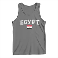 Vintage Egypt Tank Top Distressed Flag Patriotic Football Fan Pride Gift for Egyptians