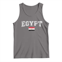 Vintage Egypt Tank Top Distressed Flag Patriotic Football Fan Pride Gift for Egyptians