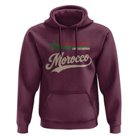 Morocco Hoodie Limited Edition Vintage Moroccan Pride Retro