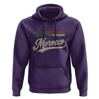 Morocco Hoodie Limited Edition Vintage Moroccan Pride Retro
