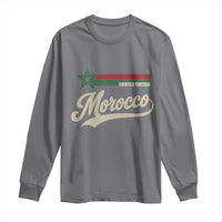 Morocco Long Sleeve Shirt Limited Edition Vintage Moroccan Pride Retro