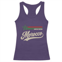 Morocco Racerback Tank Top Limited Edition Vintage Moroccan Pride Retro
