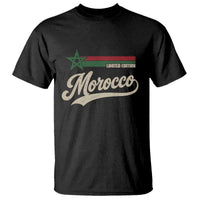 Morocco T Shirt Limited Edition Vintage Moroccan Pride Retro