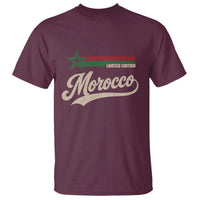 Morocco T Shirt Limited Edition Vintage Moroccan Pride Retro