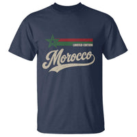 Morocco T Shirt Limited Edition Vintage Moroccan Pride Retro