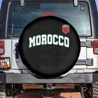 Morocco Moroccan Flag Vintage Pride Spare Tire Cover