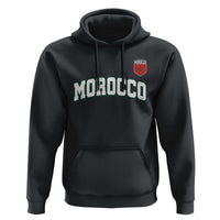 Morocco Moroccan Flag Vintage Pride Hoodie