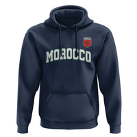 Morocco Moroccan Flag Vintage Pride Hoodie