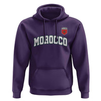 Morocco Moroccan Flag Vintage Pride Hoodie