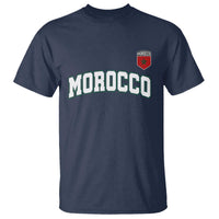 Morocco Moroccan Flag Vintage Pride T Shirt
