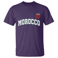 Morocco Moroccan Flag Vintage Pride T Shirt