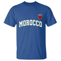 Morocco Moroccan Flag Vintage Pride T Shirt