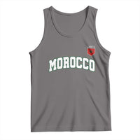 Morocco Moroccan Flag Vintage Pride Tank Top