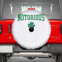 Irish Pride Boxing Fighting Notorious Spare Tire Cover Retro Shamrock Varsity Irish Lucky Clover Graphic