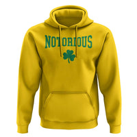 Irish Pride Boxing Fighting Notorious Hoodie Retro Shamrock Varsity Irish Lucky Clover Graphic