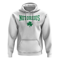 Irish Pride Boxing Fighting Notorious Hoodie Retro Shamrock Varsity Irish Lucky Clover Graphic