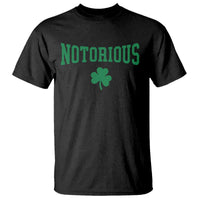 Irish Pride Boxing Fighting Notorious T Shirt Retro Shamrock Varsity Irish Lucky Clover Graphic