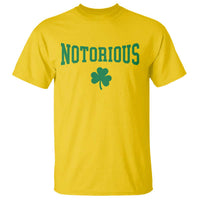 Irish Pride Boxing Fighting Notorious T Shirt Retro Shamrock Varsity Irish Lucky Clover Graphic
