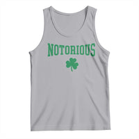 Irish Pride Boxing Fighting Notorious Tank Top Retro Shamrock Varsity Irish Lucky Clover Graphic