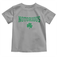 Irish Pride Boxing Fighting Notorious Toddler T Shirt Retro Shamrock Varsity Irish Lucky Clover Graphic