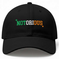 Irish Pride Boxing Fighting Notorious Baseball Cap Irish Flag Lucky Shamrock Graphic