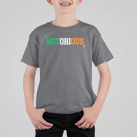 Irish Pride Boxing Fighting Notorious T Shirt For Kid Irish Flag Lucky Shamrock Graphic
