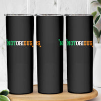 Irish Pride Boxing Fighting Notorious Skinny Tumbler Irish Flag Lucky Shamrock Graphic