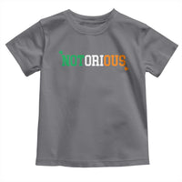 Irish Pride Boxing Fighting Notorious Toddler T Shirt Irish Flag Lucky Shamrock Graphic
