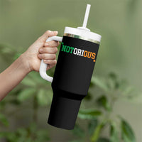 Irish Pride Boxing Fighting Notorious Tumbler With Handle Irish Flag Lucky Shamrock Graphic