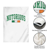 Vintage Irish Flag Notorious Garden Flag Boxing Fans