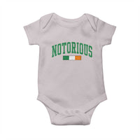 Vintage Irish Flag Notorious Baby Onesie Boxing Fans