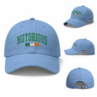 Vintage Irish Flag Notorious Baseball Cap Boxing Fans