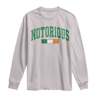 Vintage Irish Flag Notorious Long Sleeve Shirt Boxing Fans