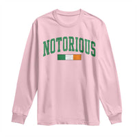Vintage Irish Flag Notorious Long Sleeve Shirt Boxing Fans