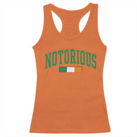 Vintage Irish Flag Notorious Racerback Tank Top Boxing Fans