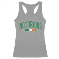 Vintage Irish Flag Notorious Racerback Tank Top Boxing Fans